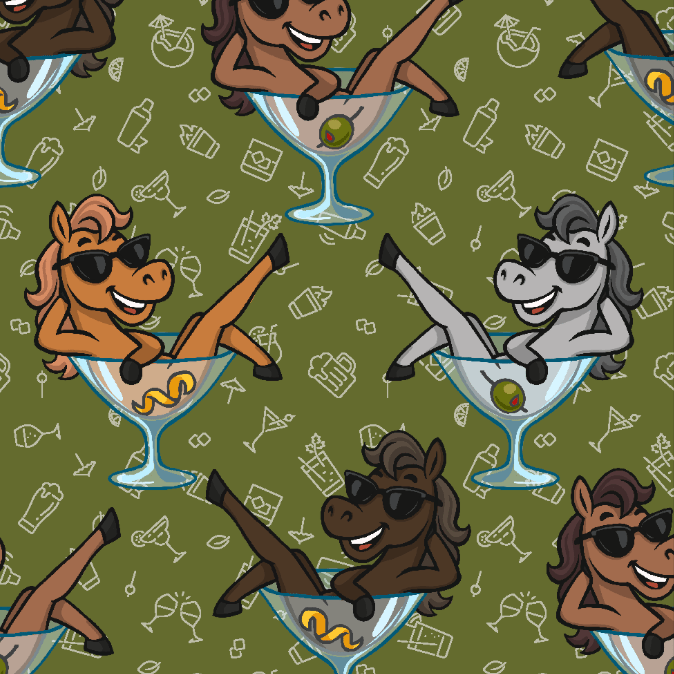 Shaken Not Stirred black top boot socks pack of three with spare sock for adults