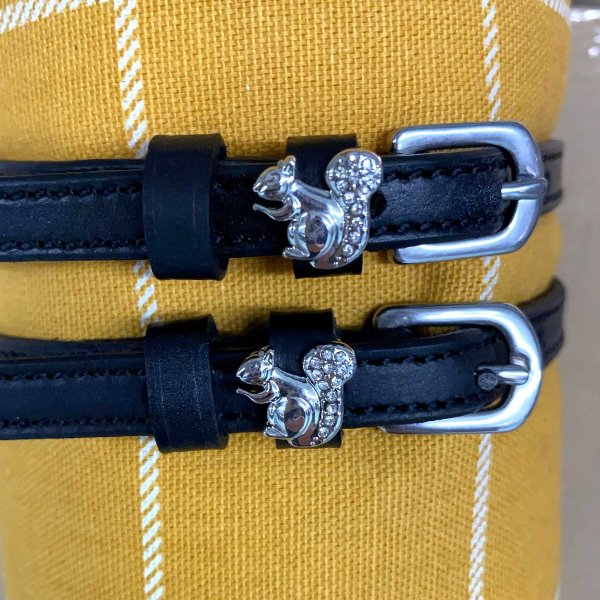 ManeJane Spur Straps Silver Squirrel Spur Straps equestrian boot socks boot socks thin socks riding socks pattern socks tall socks funny socks knee high socks horse socks horse show socks