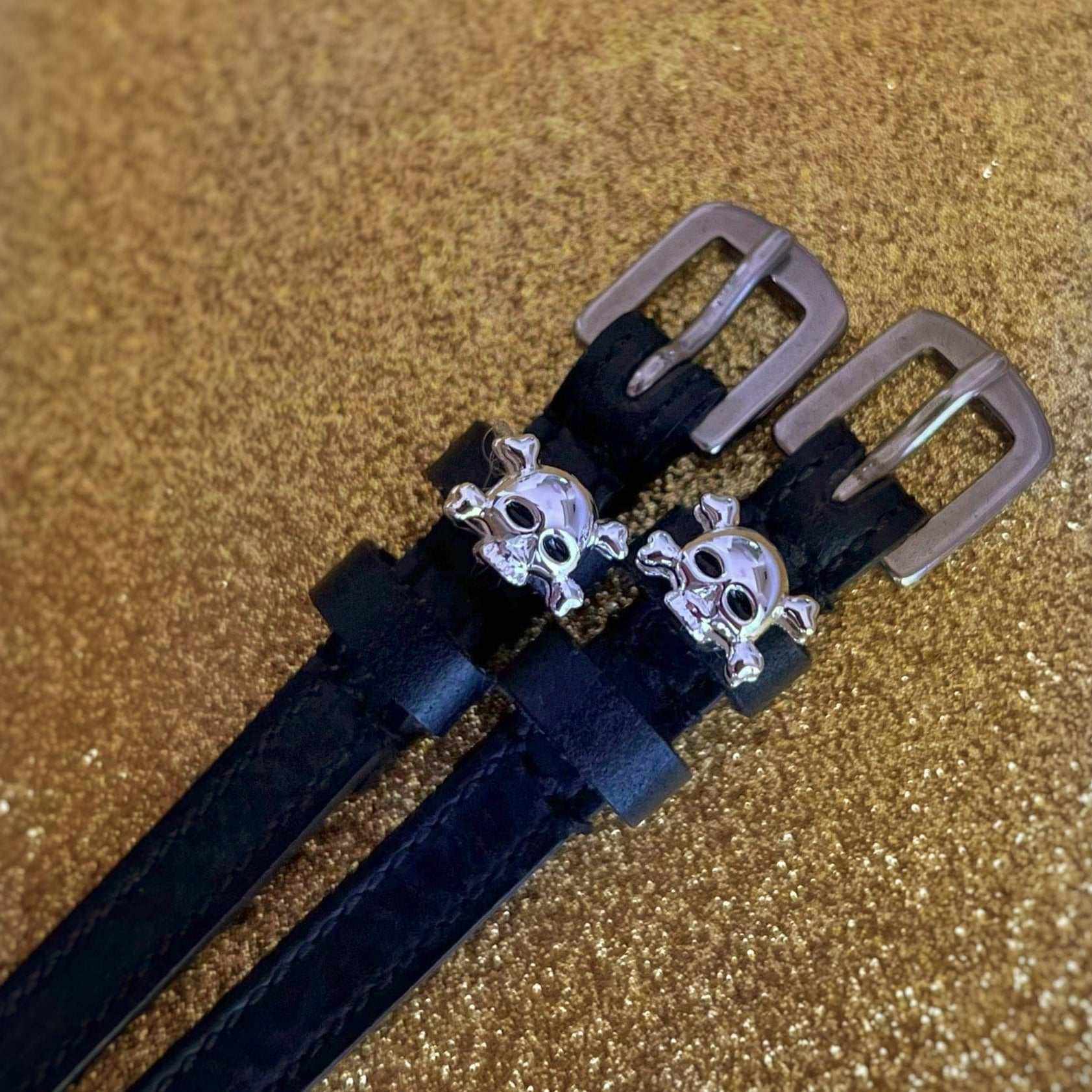 ManeJane Spur Straps Skull & Crossbones Spur Straps equestrian boot socks boot socks thin socks riding socks pattern socks tall socks funny socks knee high socks horse socks horse show socks