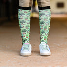 dreamers & schemers Pair & A Spare Summer Breeze Pair & a Spare equestrian boot socks boot socks thin socks riding socks pattern socks tall socks funny socks knee high socks horse socks horse show socks