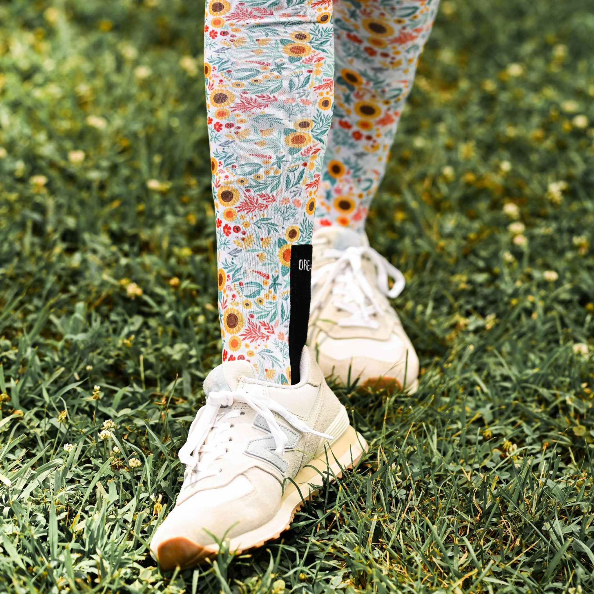 dreamers & schemers Pair & A Spare Sunflower Fields Pair & A Spare Socks equestrian boot socks boot socks thin socks riding socks pattern socks tall socks funny socks knee high socks horse socks horse show socks