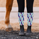 Dream & Do Limited Edition Adult TeamWork Socks Dream & Do equestrian boot socks boot socks thin socks riding socks pattern socks tall socks funny socks knee high socks horse socks horse show socks