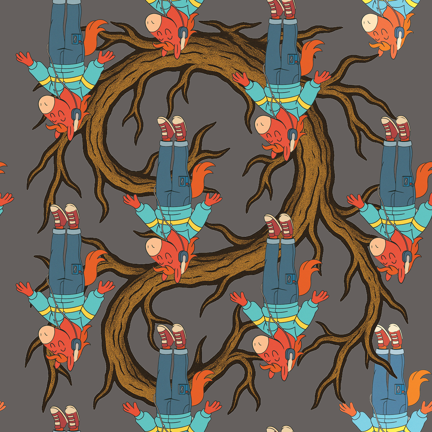 Limited edition Trotting Up That Hill boot socks featuring dual universe design, made in USA with cotton blend