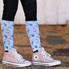 dreamers & schemers Youth Pair & a Spare Under the Sea Youth  Pair & a Spare Socks equestrian boot socks boot socks thin socks riding socks pattern socks tall socks funny socks knee high socks horse socks horse show socks