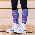 dreamers & schemers Pair & A Spare Welch Ponies Pair & a Spare Socks equestrian boot socks boot socks thin socks riding socks pattern socks tall socks funny socks knee high socks horse socks horse show socks