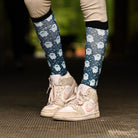 dreamers & schemers Pair & A Spare Winter Yeti Pair & a Spare equestrian boot socks boot socks thin socks riding socks pattern socks tall socks funny socks knee high socks horse socks horse show socks