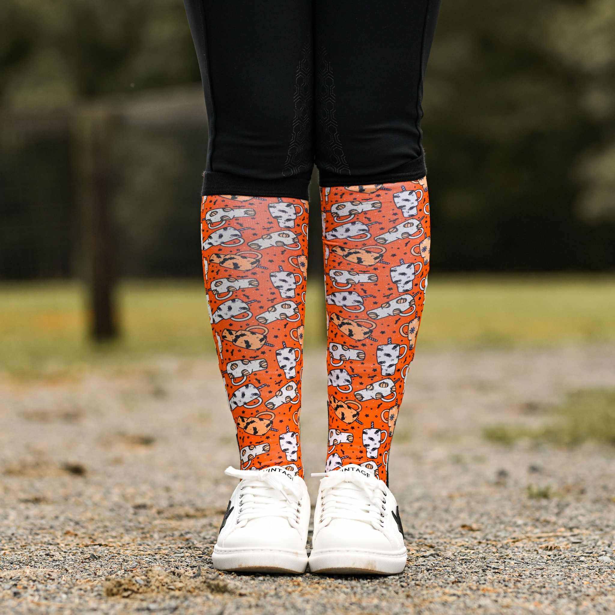 dreamers & schemers Pair & A Spare Witchy Water Pair & A Spare Socks equestrian boot socks boot socks thin socks riding socks pattern socks tall socks funny socks knee high socks horse socks horse show socks