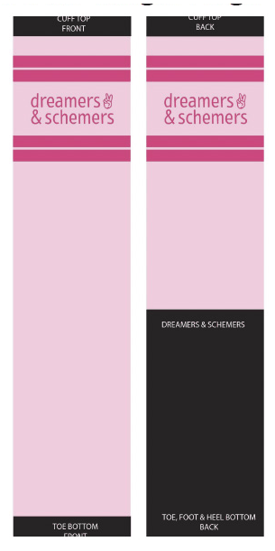 Single Logo with Double Stripe Border