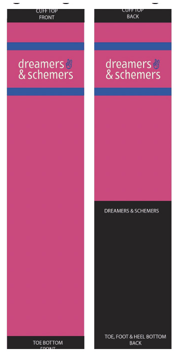 Single Logo with Single Stripe Border