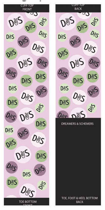 Circular Logos, Random Scattered Polka Dot